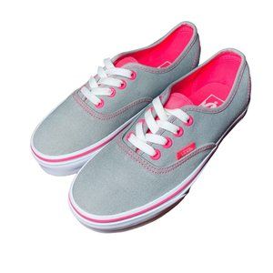 vans pink and gray